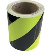 （株）日本緑十字社 147009 緑十字　バリケードテープα（標識テープ）　注意立入禁止　８０幅×５０ｍ　非粘着