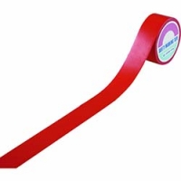 （株）日本緑十字社 190015 緑十字　布テープ　赤　５０ｍｍ幅×２５ｍ　厚み：０．２ｍｍ　レーヨン