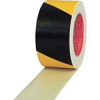 マクセル（株）スリオンテック事業本部 3362-120SS スリオン　縞布粘着テープ１２０ｍｍ×２５ｍ　黄黒