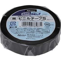 日本NITOMS   J2587 ニトムズ　ビニルテ－プＳ　１９Ｘ２０黒