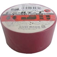 オカモト（株）粘着製品部 470R3820 オカモト　ビニールテープ　ＮＯ４７０　赤　３８ミリ×２０Ｍ