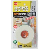 日本NITOMS   T3951 ニトムズ　はがせる両面テープ強力固定用（厚手）２０×２
