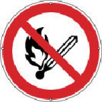 （株）日本緑十字社 003201 緑十字　火気厳禁－１（中）