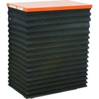 日本中山 TRUSCO  HDL-L1556VJ-12 ＴＲＵＳＣＯ　テーブルリフト１５０ｋｇ電動Ｂねじ１００Ｖ蛇腹付５２０×６３０ｍｍ