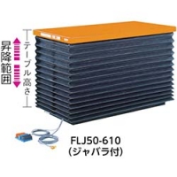 日本中山 TRUSCO  HFA-30-0512J-20 ＴＲＵＳＣＯ　スーパーＦＡリフター３００ｋｇ　電動式　１２００Ｘ５２０　蛇腹付