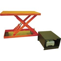 日本中山 TRUSCO  FL25-509 ＴＲＵＳＣＯ　ピットレスローリフト２５０ｋｇ　電動式　９００Ｘ５００　超低床型