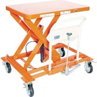 日本中山 TRUSCO  HDL-L1556BJ ＴＲＵＳＣＯ　テーブルリフト１５０ｋｇ　電動ボールねじ式　５２０Ｘ６３０　蛇腹付