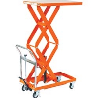 日本中山 TRUSCO  HLF-250W3 ＴＲＵＳＣＯ　ハンドリフター高楊程積載２５０板寸９００×６００