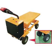 日本中山 TRUSCO  HLF-500G ＴＲＵＳＣＯ　フット式ハンドリフター５００ｋｇテーブル９００×６００緑