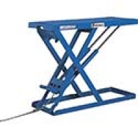 （株）スギヤス LX100W-F ビシャモン　スーパーローリフト（超低床式）フートシキ