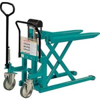 （株）スギヤス LV100T ビシャモン　スクーパー（手動式）　脱着式テーブル付