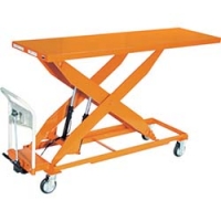 日本中山 TRUSCO  HLF-S500L-20 ＴＲＵＳＣＯ　ハンドリフター　５００ｋｇ　６００Ｘ２０００　早送り無し