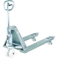日本中山 TRUSCO  HLF-250B ＴＲＵＳＣＯ　フット式ハンドリフター２５０ｋｇテーブル８００×５００青