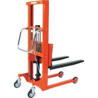 日本中山 TRUSCO  BEN-H300-9B ＴＲＵＳＣＯ　コゾウリフター　３００ｋｇ　フォーク式　Ｈ１１２－９３５