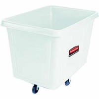 ニューウェル・ラバーメイド社 461601 ラバーメイド　キューブトラック　４５０Ｌ　ホワイト