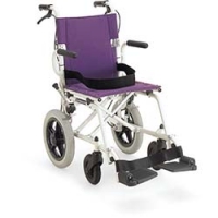 （株）カワムラサイクル KA6NO81 カワムラ　簡易車いすＫＡ６グリーンストライプ