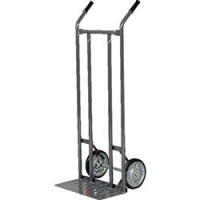 日本中山 TRUSCO  2011 ＴＲＵＳＣＯ　スチールパイプ製二輪車　Ｈ１２１０　すくい板２０５Ｘ４７０