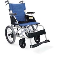 （株）カワムラサイクル BML22-40SBNO93 カワムラ　軽量自走用車いすＢＭＬ赤ストライプ