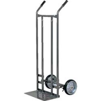 日本中山 TRUSCO  4011 ＴＲＵＳＣＯ　スチールパイプ製二輪車　Ｈ１２１０　すくい板２０５Ｘ４７０