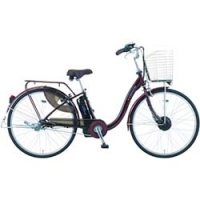 パナソニック産機システムズ（株） CY-SPL226-R サンヨー　業務用電動ハイブリッド自転車　２６型　ワインレッド