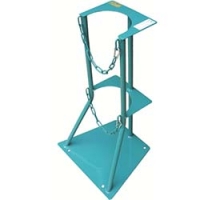 カミマル（株） KS-1500-1 ＫＳ　ボンベスタンド　１５００Ｌ容器一本用