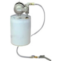 アクアシステム（株） DF4P-15AS アクアシステム　吐出専用　エアダイヤフラムペールポンプ　溶剤・薬品