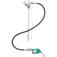 アクアシステム（株） APD-20GATNK24 アクアシステム　吐出専用（ＡＴＮ・流量計付）エア式ドラムポンプ　（加圧式）