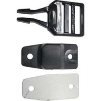 （株）ユタカメイク JP-01 ユタカメイク　金具　ベルト差込　２５ｍｍ用　ブラック