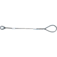 中村工業（株） C9-1 中村工業　ワイヤロープ用クッションカバー　くるっと　クリア　１Ｍ