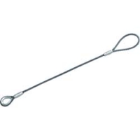 日本中山 TRUSCO  TWBL-12S2.5 ＴＲＵＳＣＯ　ワイヤロープスリング　Ｂタイプ　アルミロック　１２ｍｍＸ２．５ｍ