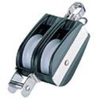 （株）スリーエッチ AD-8 ＨＨＨ　Ａブロック二車　ベケット付　４０ｍｍ　６０ｋｇ