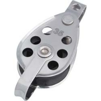 日本水本 MIZUMOTO  B-1430 水本　プーリーブロック　使用ロープ径φ８～１０ｍｍ　（１個＝１袋）