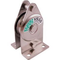 （株）スリーエッチ VS50 ＨＨＨ　ステンレス固定滑車たて型一車