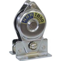 （株）スリーエッチ TB50 ＨＨＨ　固定滑車たて型一車分離式ベアリング入り