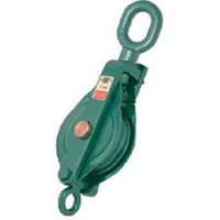 （株）スリーエッチ 175X1SO ＨＨＨ　強力型滑車一車スナッチ　オーフ型１７５ｍｍ