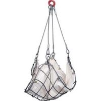 （株）スリーエッチ WMS1.5X12 ＨＨＨ　ワイヤーモッコ　シート付　１．５ｍ角　網目１２０ｍｍ