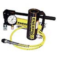 エナパック（株） P392AL-RAC306 エナパック　アルミ単動シリンダ・軽量アルミ手動ポンプセット