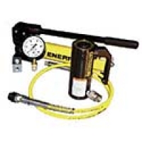 エナパック（株） P392AL-RAC204 エナパック　アルミ単動シリンダ・軽量アルミ手動ポンプセット