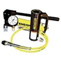 エナパック（株） P392AL-RAC206 エナパック　アルミ単動シリンダ・軽量アルミ手動ポンプセット