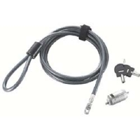 日本 ELECOM  ESL-M51 エレコム　セキュリティスロット対応セキュリティワイヤー／南京錠タイプ