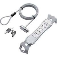 日本 ELECOM  ESL-ARM710 エレコム　簡易パッケージタブレット伸縮セキュリティワイヤー７－１０インチ対応