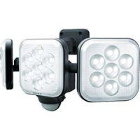 （株）ムサシ LED-AC3024 ムサシ　８Ｗ×３灯　フリーアーム式ＬＥＤセンサーライト