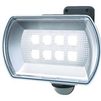 （株）ムサシ LED-150 ムサシ　４．５Ｗワイド　フリーアーム式ＬＥＤ乾電池センサーライト