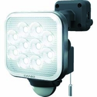 （株）ムサシ E40112 ダンケ　１２Ｗ×１灯　フリーアーム式ＬＥＤセンサーライト