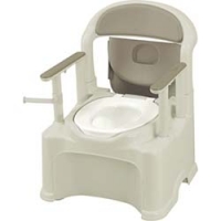 （株）リッチェル 47530 リッチェル　ポータブルトイレ　きらくＰＳ２型　グレー