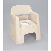 新輝合成（株） 07425 ＴＯＮＢＯ　ポータブルトイレ背もたれ型