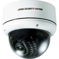 （株）日本防犯システム東京本社 JS-CA1021 日本防犯システム　ＡＨＤ対応２．２メガピクセル屋外ＩＲドームカメラ