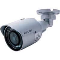 日本 ELECOM  NCB-BP200BWGR エレコム　バレット型ネットワークカメラ　ＰｏＥ対応　ＩＰ６６　２００万画素　管理ソフト付