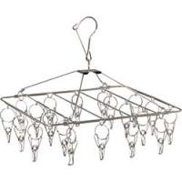 IRIS  PIH-20S ＩＲＩＳ　ステンレス角ハンガーピンチ　２０個付き