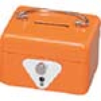 IRIS  SBX-A7-OR ＩＲＩＳ　手提げ金庫　ＳＢＸ－Ａ７　オレンジ